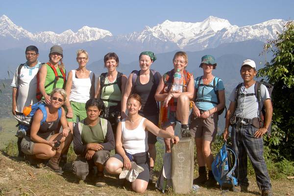 Annapurnas lägre bergsmassiv
